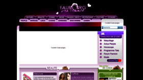 What Faubourg-des-femmes.com website looked like in 2019 (4 years ago)