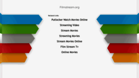 What Filmstream.org website looked like in 2019 (4 years ago)