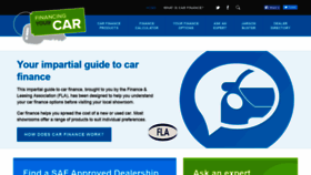 What Financingyourcar.org.uk website looked like in 2019 (4 years ago)