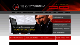 What Firesafetysolutionsni.co.uk website looked like in 2019 (4 years ago)