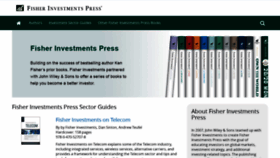 What Fisher-investments-press.com website looked like in 2019 (4 years ago)