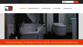What Fliesenstudio-meyer.de website looked like in 2019 (4 years ago)