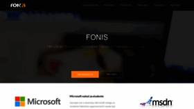 What Fonis.rs website looked like in 2019 (4 years ago)