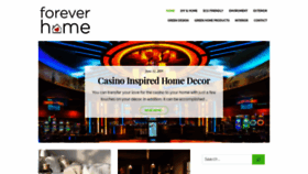 What Foreveryhome.net website looked like in 2019 (4 years ago)