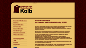 What Formularverlag-kolb.de website looked like in 2019 (4 years ago)