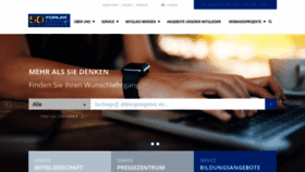 What Forum-distance-learning.de website looked like in 2019 (4 years ago)