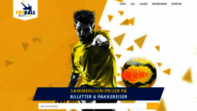 What Fotballbillett.com website looked like in 2019 (4 years ago)