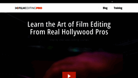 What Filmeditingpro.com website looked like in 2019 (4 years ago)