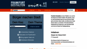 What Frankfurt-gestalten.de website looked like in 2019 (4 years ago)