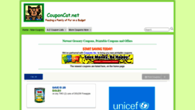 What Freebiecat.com website looked like in 2019 (4 years ago)