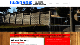 What Fencingdbn.co.za website looked like in 2019 (4 years ago)