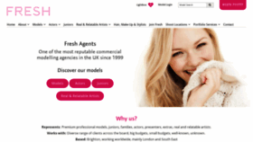 What Freshagents.co.uk website looked like in 2019 (4 years ago)