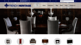 What Frenchheritage.com website looked like in 2019 (4 years ago)
