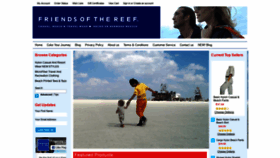 What Friendsofthereef.com website looked like in 2019 (4 years ago)