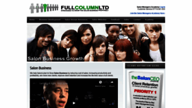 What Fullcolumn.co.uk website looked like in 2019 (4 years ago)