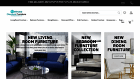 What Furniturestorelosangeles.com website looked like in 2019 (4 years ago)