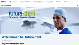 What Futura-dent.com website looked like in 2019 (4 years ago)