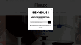 What Fleux.com website looked like in 2019 (4 years ago)