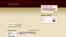 What Fumarc.com.br website looked like in 2019 (4 years ago)