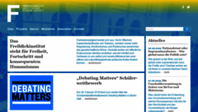 What Freiblickinstitut.de website looked like in 2019 (4 years ago)