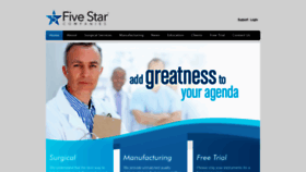 What Fivestarcompanies.net website looked like in 2019 (4 years ago)