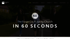 What Forgechurch.com website looked like in 2019 (4 years ago)