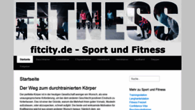 What Fitcity.de website looked like in 2019 (4 years ago)