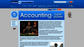 What Futureaccountant.com website looked like in 2019 (4 years ago)