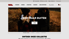 What Fjallraven.nl website looked like in 2019 (4 years ago)