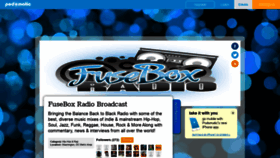 What Fuseboxradio.podomatic.com website looked like in 2019 (4 years ago)