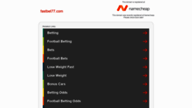 What Fastbet77.com website looked like in 2019 (4 years ago)
