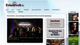 What Friseurwelt.de website looked like in 2019 (4 years ago)