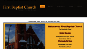 What Firstbaptistmc.com website looked like in 2019 (5 years ago)