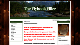 What Flyhookfiller.se website looked like in 2019 (4 years ago)