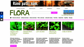 What Floranazahrade.cz website looked like in 2019 (4 years ago)