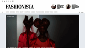 What Fashionista.com website looked like in 2019 (4 years ago)