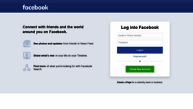 What Fb.com website looked like in 2019 (4 years ago)