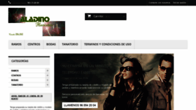 What Floristeriaaladino.com website looked like in 2019 (4 years ago)