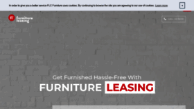 What Furnitureleasing.net website looked like in 2019 (4 years ago)