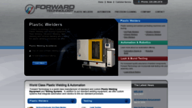 What Forwardtech.com website looked like in 2019 (4 years ago)