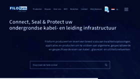 What Filoform.nl website looked like in 2019 (4 years ago)