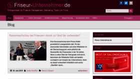 What Friseur-unternehmer.de website looked like in 2019 (4 years ago)