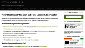 What Foto-lichtzelt.de website looked like in 2019 (4 years ago)