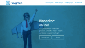 What Flexgroep.nl website looked like in 2019 (4 years ago)