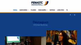 What Fenastc.org.br website looked like in 2019 (4 years ago)