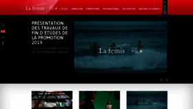 What Femis.fr website looked like in 2019 (4 years ago)