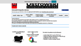 What Fotografia-ostrowski.pl website looked like in 2019 (4 years ago)