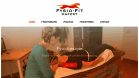 What Fysiofithapert.nl website looked like in 2019 (4 years ago)