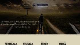 What Familiafrem.com.br website looked like in 2019 (4 years ago)
