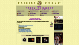 What Fairychildren.com website looked like in 2019 (4 years ago)